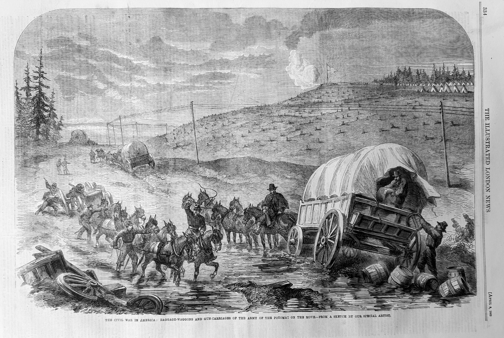 baggage waggons